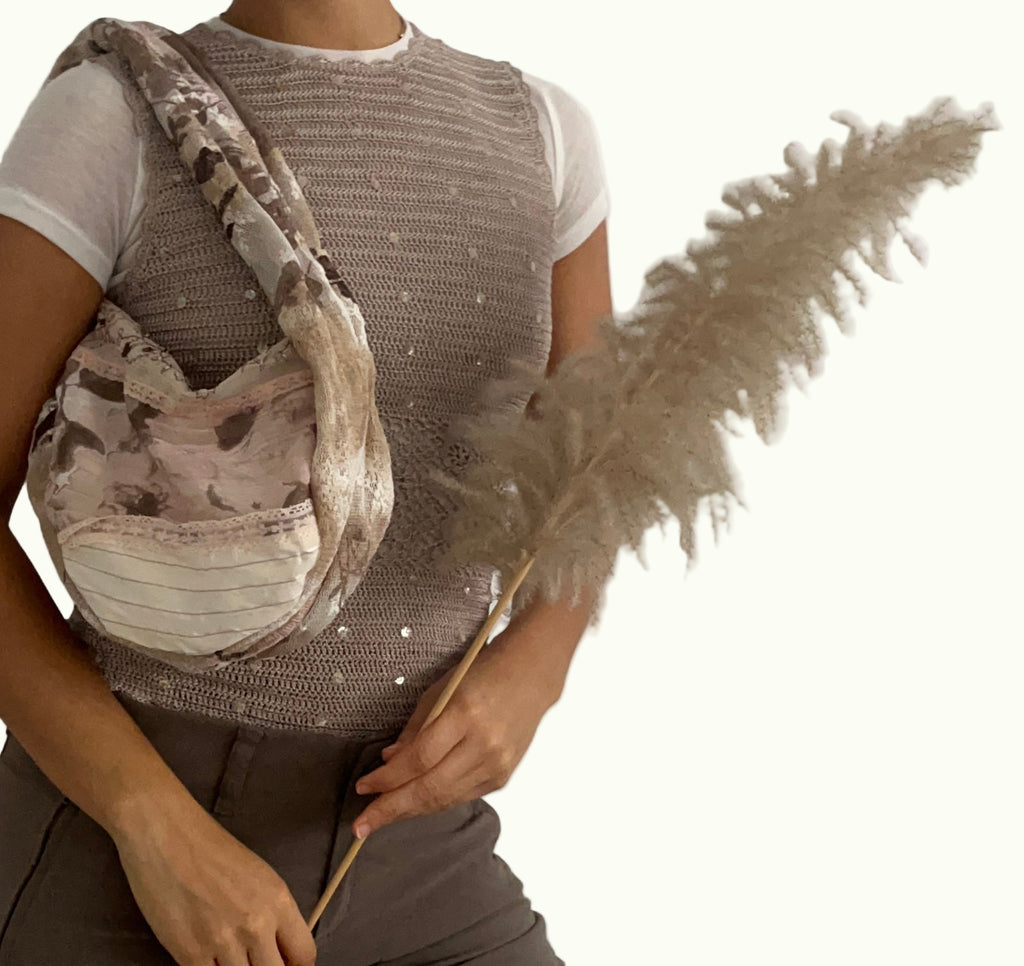 Beaded feathers